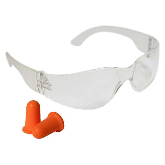 Safety Protection Champion Traps&Targets ZPAP M85 CHAMP SHOOTING GLASSES & ONE PAIR FOAM EAR PLUG • Model: ZPAP M85